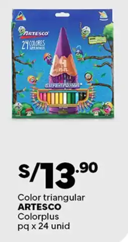 Plaza Vea Artesco color triangular colorplus oferta