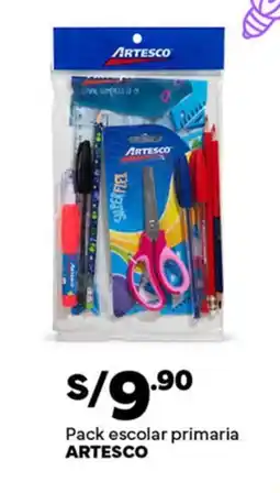 Plaza Vea ARTESCO escolar primaria oferta