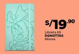 Plaza Vea DGNOTTAS libreta A5 oferta