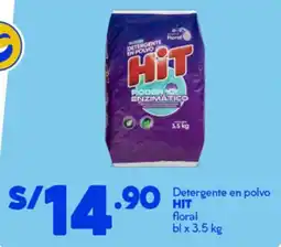 Mass HIT detergente en polvo floral oferta