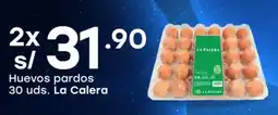Tottus La Calera huevos pardos oferta