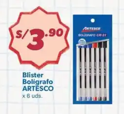 Hiperbodega Precio Uno Artesco blister bolígrafo oferta