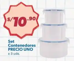 Hiperbodega Precio Uno Precio Uno contenedores oferta