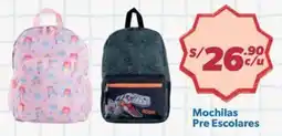 Hiperbodega Precio Uno Mochilas Pre Escolares oferta