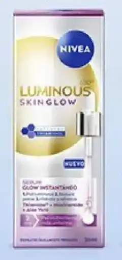 Plaza Vea Nivea Luminous 360 skin glow serum oferta