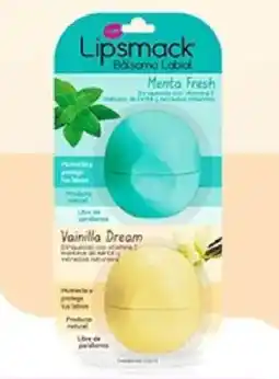 Plaza Vea Lipsmack menta + vainilla oferta
