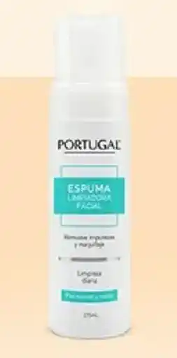 Plaza Vea Portugal espuma limpiador ESPUMA LIMPIADORA FACIAL oferta