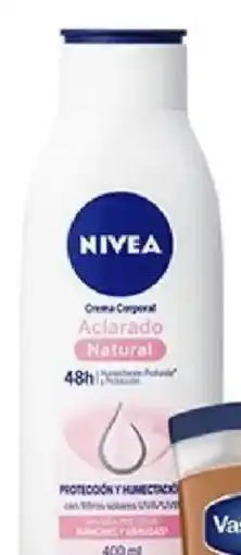 Plaza Vea Nivea aclarado natural crema corporal oferta