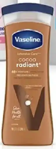 Plaza Vea Vaseline cocoa radiant crema corporal oferta