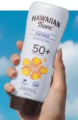 Plaza Vea Hawaiian Tropic Ozono FPS 50+ oferta
