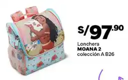 Plaza Vea Moana 2 lonchera oferta