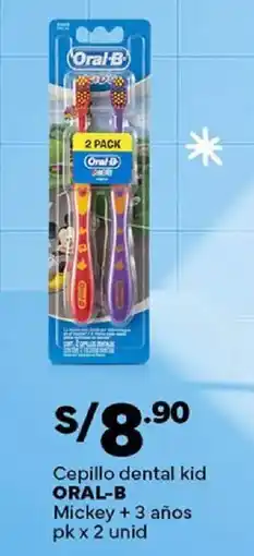 Plaza Vea Oral-B cepillo dental kid mickey oferta