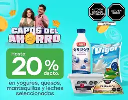 Tottus En yogures, quesos, mantequillas y leches seleccionadas oferta