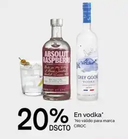 Plaza Vea En vodka oferta