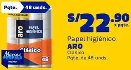 Makro Aro papel higiénico clásico pqte. oferta