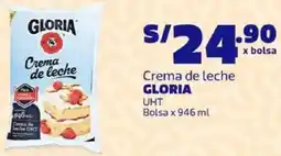 Makro Gloria crema de leche oferta