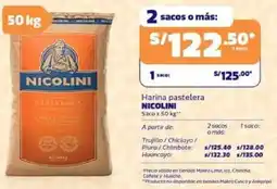 Makro Nicolini harina pastelera saco oferta