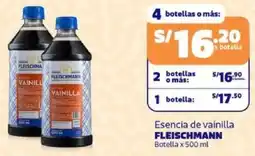 Makro Fleischmann esencia de vainilla botella oferta