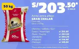 Makro Gran chalan arroz extra añejo gourmet saco oferta