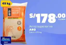 Makro Aro arroz superior nir saco oferta