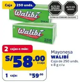 Makro Walibí mayonesa oferta