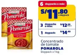 Makro Pomarola concentrado de tomate doypack oferta