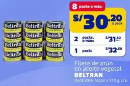 Makro Beltran filete de atún en aceite vegetal oferta