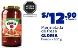 Makro Gloria mermelada de fresa frasco oferta