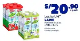 Makro Laive leche uht oferta