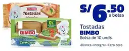 Makro Bimbo tostadas bolsa oferta