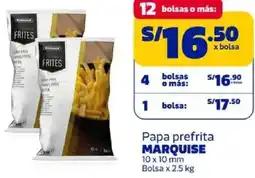 Makro Marquise papa prefrita bolsa oferta