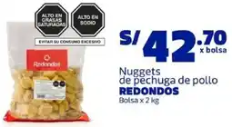 Makro Redondos nuggets de pechuga de pollo bolsa oferta