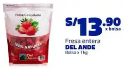 Makro Del ande fresa entera bolsa oferta