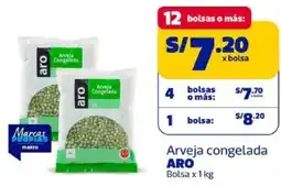 Makro Aro arveja congelada bolsa oferta