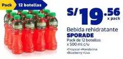 Makro Sporade bebida rehidratante oferta