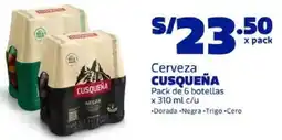 Makro Cusqueña cerveza oferta