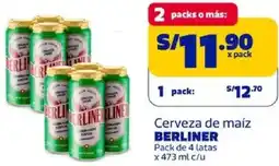 Makro Berliner cerveza de maíz oferta