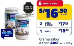 Makro Aro crema sabor a coco oferta