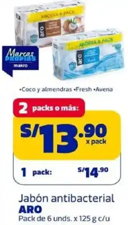 Makro Aro jabón antibacterial oferta