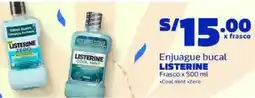 Makro Listerine enjuague bucal frasco oferta