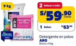 Makro Aro detergente en polvo bolsa oferta
