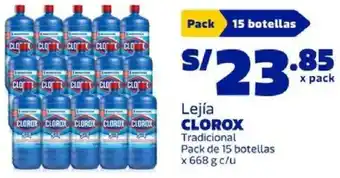 Makro Clorox lejía tradicional oferta