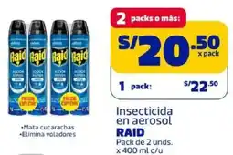Makro Raid insecticida en aerosol oferta