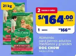 Makro Purina dog chow alimento para perros adultos medianos y grandes saco oferta