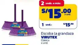 Makro Virutex escoba la grandaza clásica oferta