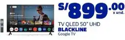 Makro Blackline tv qled 50" uhd oferta