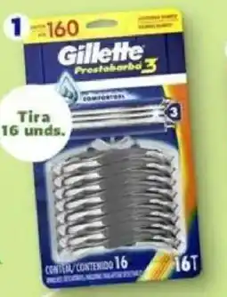 Makro Gillette Prestobarba 3 máquina de afeitar oferta