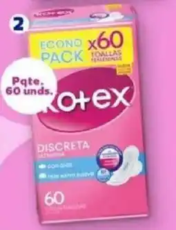 Makro Kotex toallas higiénicas oferta