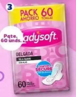 Makro Ladysoft toallas higiénicas oferta