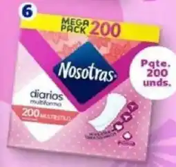 Makro Nosotras protectores diarios oferta